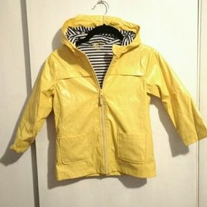 Yellow rain coat kids size 4t